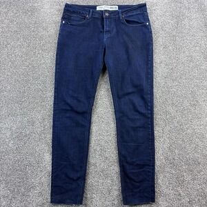 Barbell Apparel Jeans Women's 30L Dark Wash Slim Fit‎ Denim Stretch Style A004
